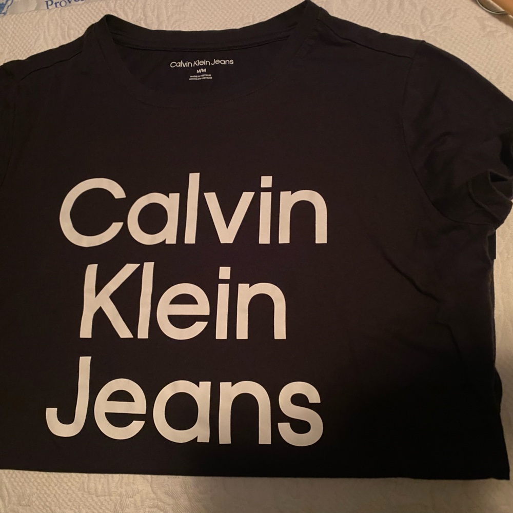 Calvin Klein Black Graphic Tee